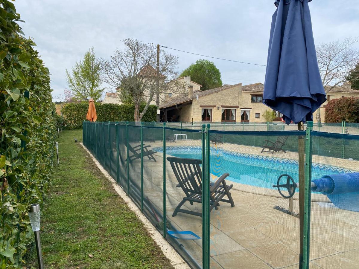 Gite 3 Etoiles Avec Piscine Dordogne Minzac Exterior foto