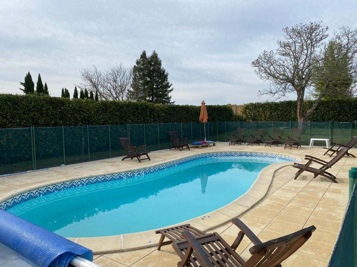 Gite 3 Etoiles Avec Piscine Dordogne Minzac Exterior foto